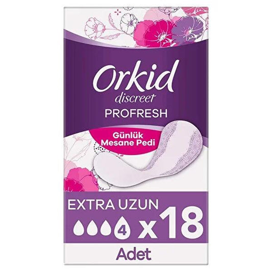Orkid Incontinence Pads - Discreet, Ultra-Thin Bladder Control Pads for Adults with Odor Control