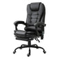 Black 7 Mode Vibrating High Back Executive Massage Adjustable Office Chair