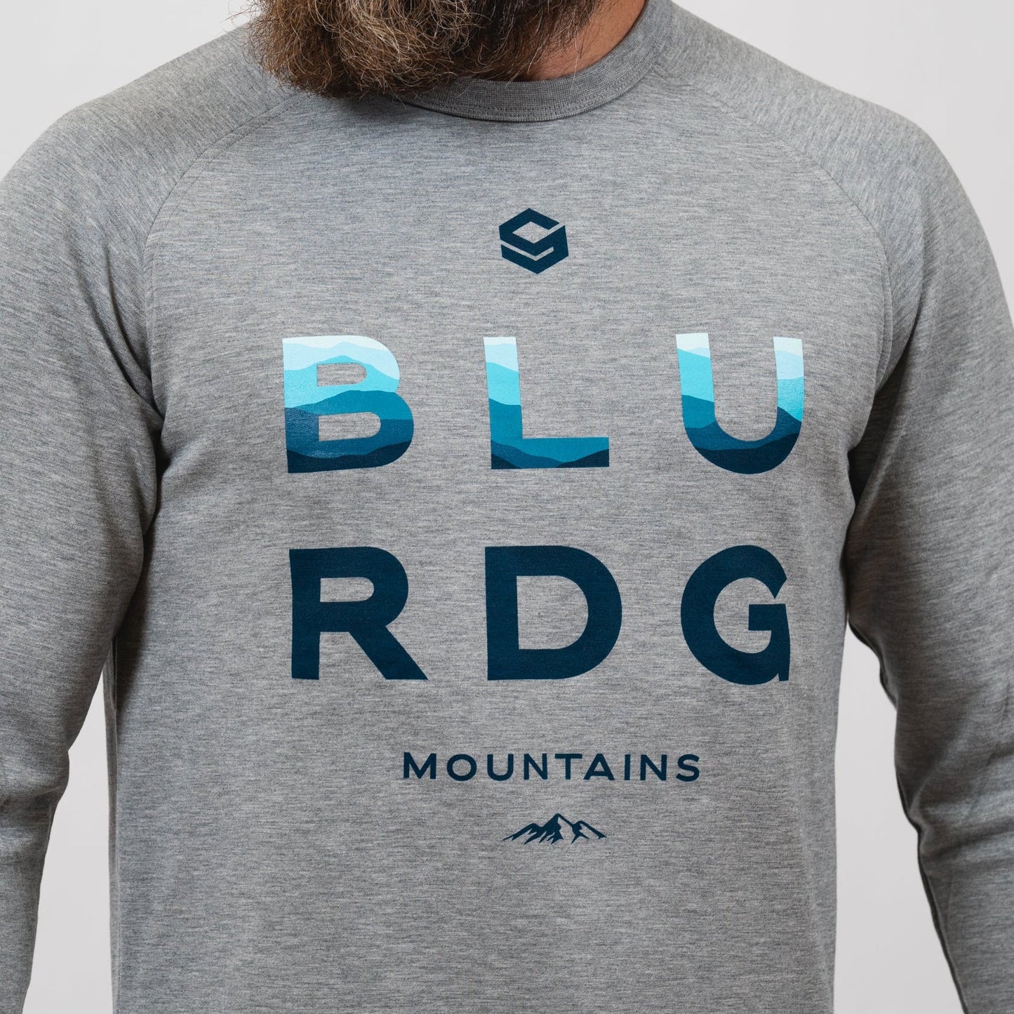 Blue Ridge Mountains Logo Fleece | Mens