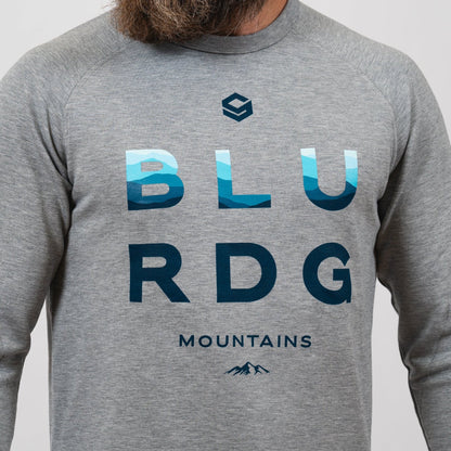 Blue Ridge Mountains Logo Fleece | Mens