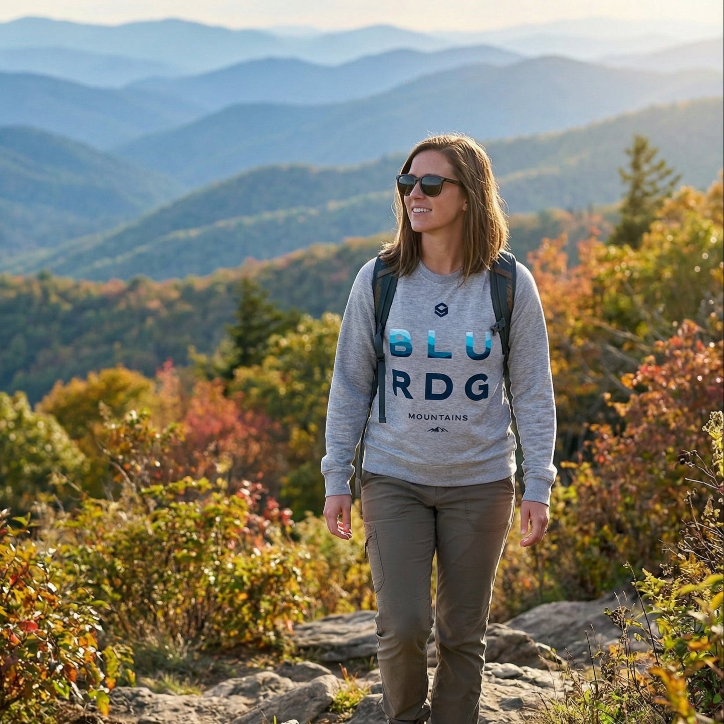 Blue Ridge Mountains Logo Fleece | Womens