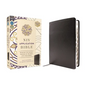 NIV Application Bible, European Bonded Leather, Black, Red Letter, Thumb Indexed, Comfort Print: Bringing the Ancient Message of the Bible Into Your W - Bonded Leather