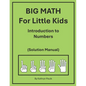 BIG MATH for Little Kids: Introduction to Numbers (Solution Manual) - Paperback