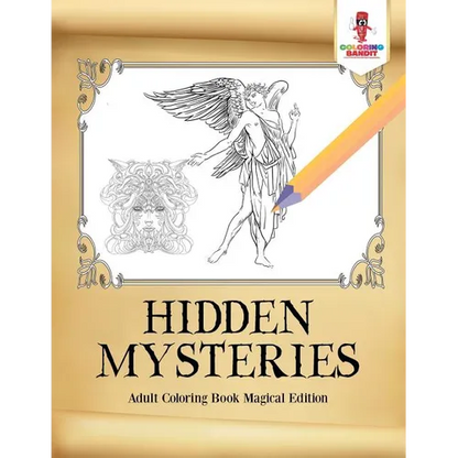 Hidden Mysteries: Adult Coloring Book Magical Edition - Paperback