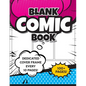Blank Comic Book (Magenta & Blue): 8.5"x11" 100+ Pages of Blank Panels to Create Your Own Comic! Different Frames on Every Spread; Space for Covers Ev - Paperback