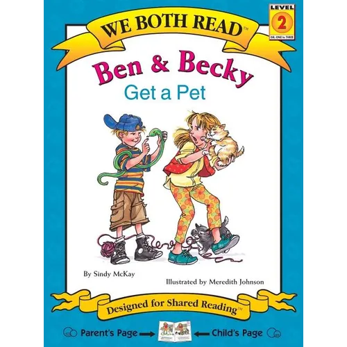 We Both Read-Ben and Becky Get a Pet (Pb) - Paperback