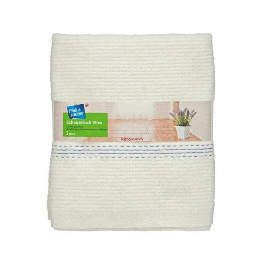 Flink & Sauber Hard Floor Cleaning Cloth - Non-Woven, High Absorption, Durable & Effective Floor Cleaning Wipes