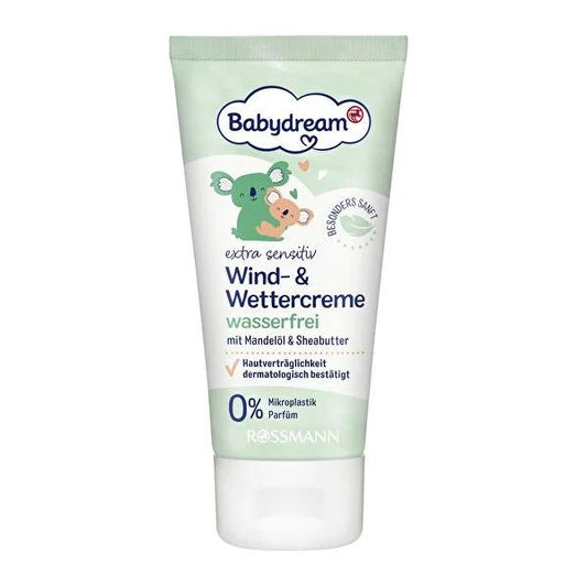 Babydream Extra Gentle Baby Cream for Sensitive Skin - Hypoallergenic, Natural Ingredients, 1.69 fl oz