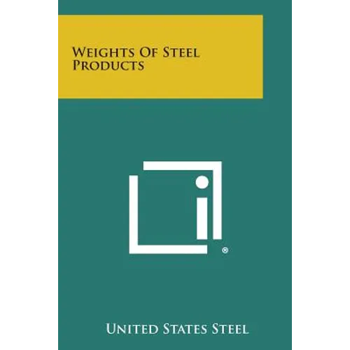 Weights of Steel Products - Paperback
