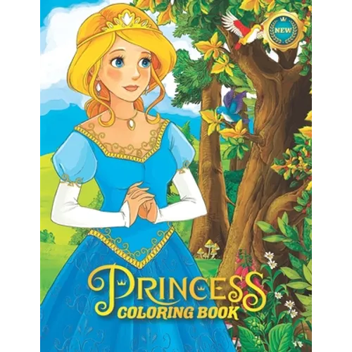 Princesses Coloring Book: For Smart Girls, 102 Pages Coloring Book for Empowering Girls - Paperback
