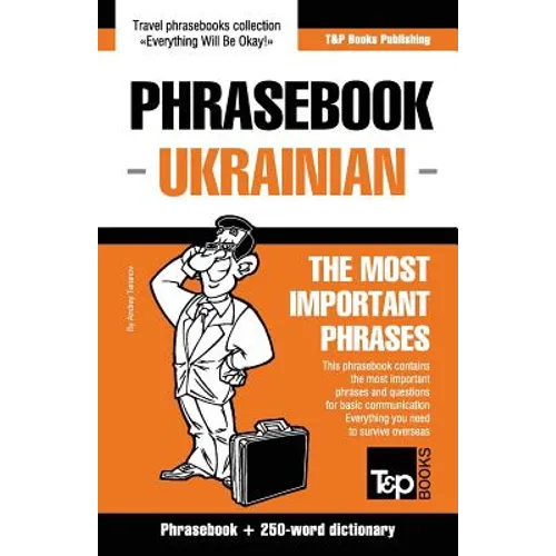English-Ukrainian phrasebook and 250-word mini dictionary - Paperback
