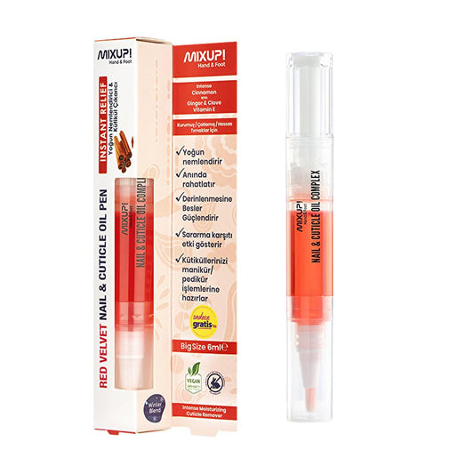 Mixup. Nail and Cuticle Care Oil - Intensive Moisturizing & Strengthening for Dry Nails & Cuticles