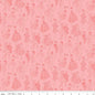 Barbie Vintage Tonal Pink Cotton 43"/44" Fabric Per Yard