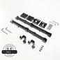 Barn Door Soft-Close Mechanism Kit | Black