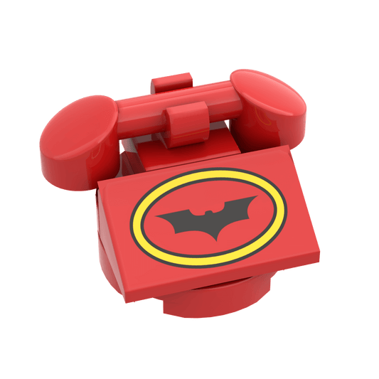 Bat Phone - Batman - Minifig Accessory - Custom Printed - Made Using LEGO® Parts