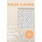 Maze Games: The Maze Puzzles Game for Kids, Teen, Adults, Senior, Brain Training Games, Square Maze to Explore - Paperback