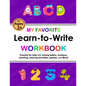 My Favorite Learn-to-Write Workbook: Trace Letters: Alphabet Handwriting, numbers Practice workbook with Sight words for Pre K, Kindergarten and Kids - Paperback