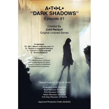 A-T-I-L- "Dark Shadows" Episode #1. - Paperback