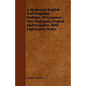 A Dictionary English and Punjabee - Outlines of Grammer, Also Dialogues, English and Punjabee, with Explanatory Notes - Paperback