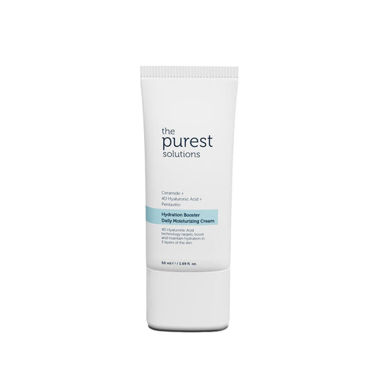 The Purest Solutions Moisturizing Cream - 24 Hour Hydration for Dry, Sensitive Skin - 50ml