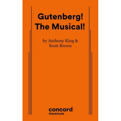 Gutenberg! the Musical! - Paperback