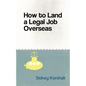 How to Land a Legal Job Overseas - Paperback