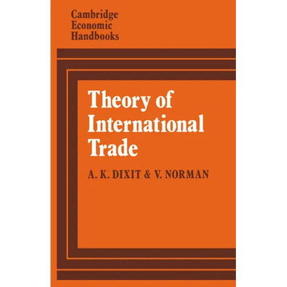 Theory of International Trade: A Dual, General Equilibrium Approach - Paperback