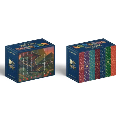 Harry Potter Paperback Box Set Books 1-7 (Deluxe Edition with Stenciled Edges) - Boxed Set