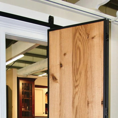 J-Strap Heavy Duty Bifold Barn Door Hardware Kit | 2 Door Kit