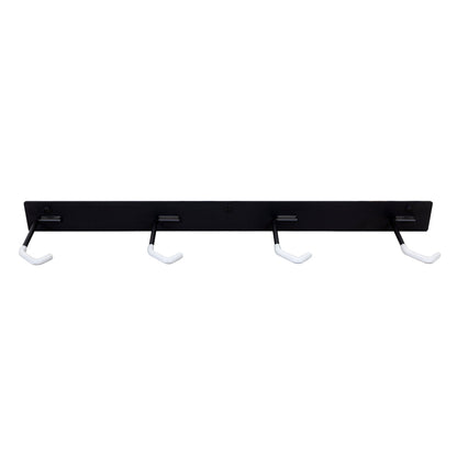 Blackstone Wall Mounted Bike Storage Rack | 4 Bikes | Black