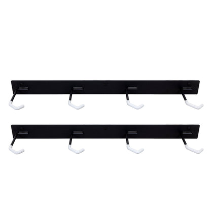 Blackstone Wall Mounted Bike Storage Rack | 8 Bikes | Black