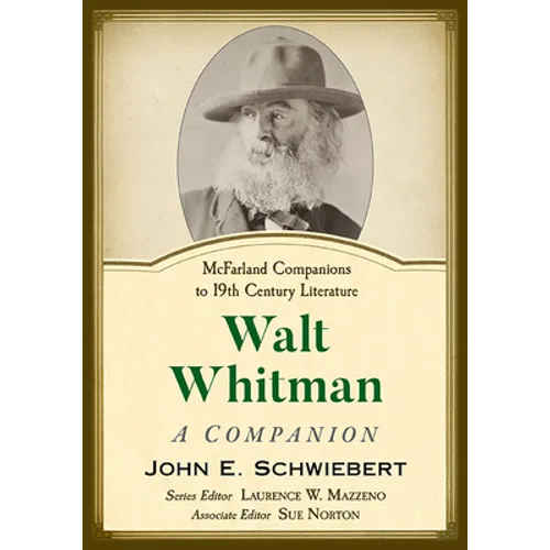 Walt Whitman: A Companion - Paperback