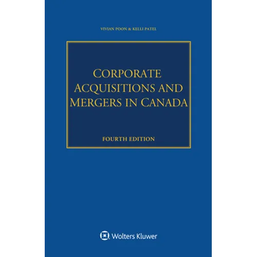 Corporate Acquisitions and Mergers in Canada - Paperback