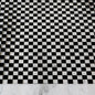 Black Checkerboard Vinyl 1/2yd