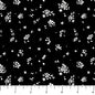 Black Ditsy Ink and Earth Cotton 44"/45" Fabric Per Yard