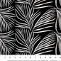 Black Foliage Ink and Earth Cotton 44"/45" Fabric Per Yard
