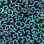 Black Iron Scrollwork Cotton Wideback Fabric per yard