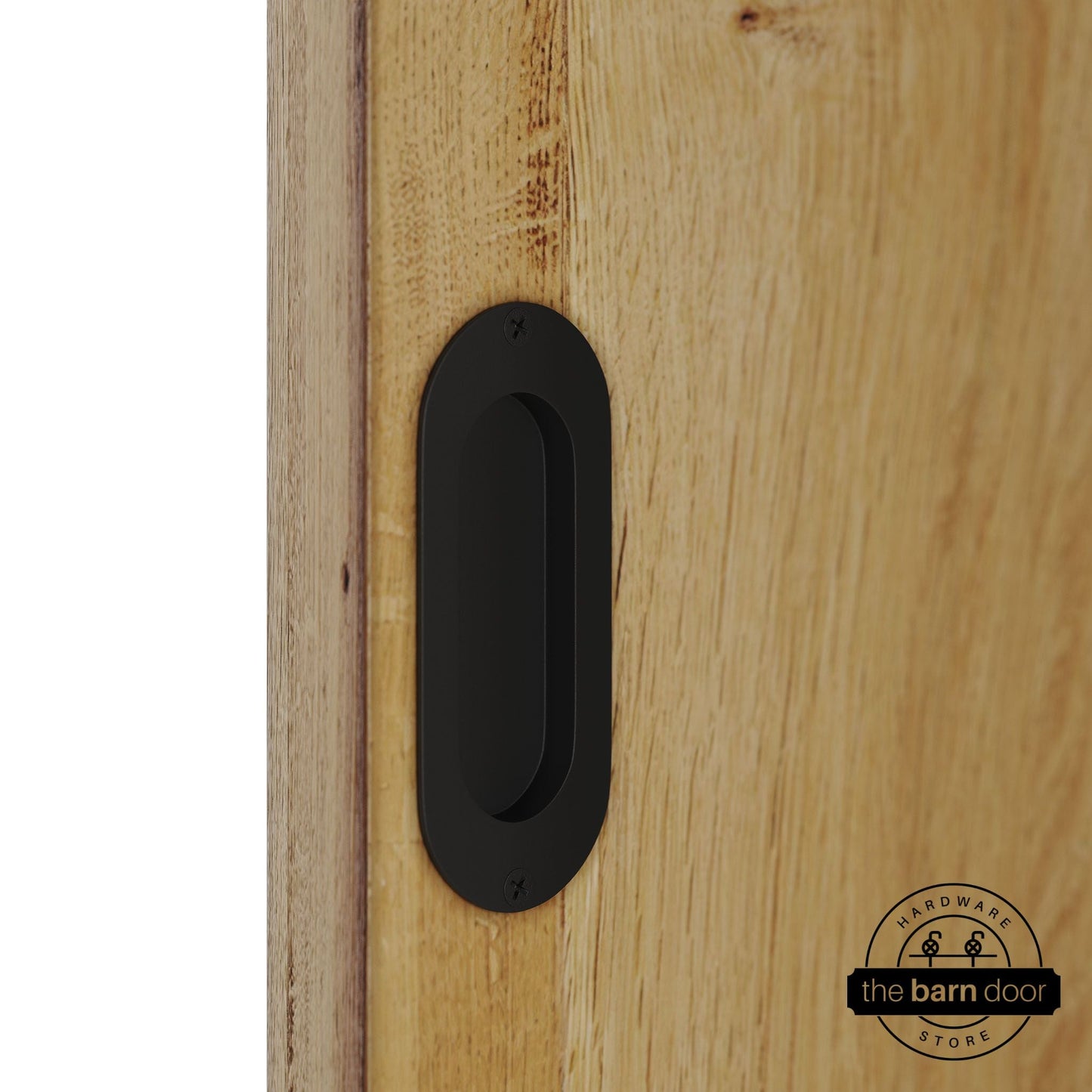 Barn Door Full Radius Flush Pull