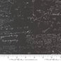 Black Modern Backgrounds Equations Cotton Wideback Fabric Per Yard