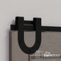 Horseshoe Heavy Duty Sliding Barn Door Hardware Kit