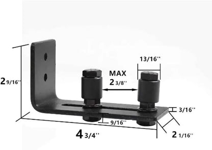 Wall Mounted Barn Door Guide