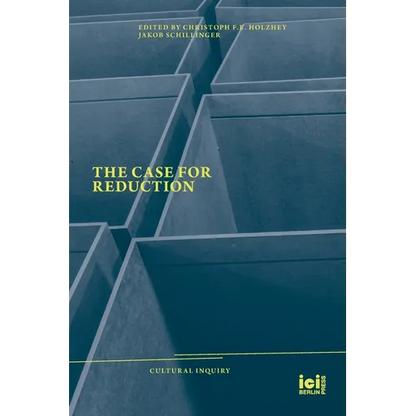 The Case for Reduction - Paperback
