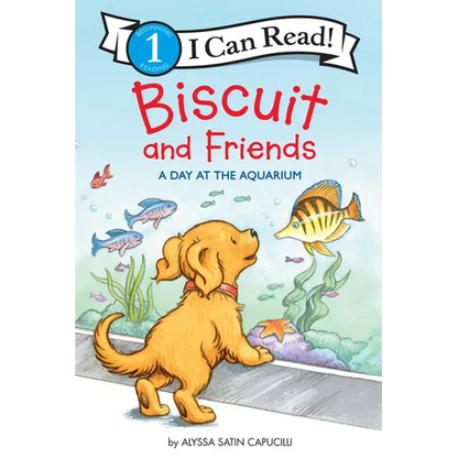 Biscuit and Friends: A Day at the Aquarium - Paperback