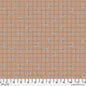 Bloom Check Tan Flourish And Bloom 44"/45" Cotton Fabric Per Yard
