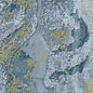 Blue Dried Clay Denim Cotton 44"/45" Fabric Per Yard