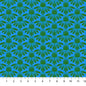Blue Echinacea Indelible by Anna Maria for Northcott Cotton 44"/45" Fabric Per Yard