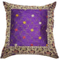 Jacquard Embroidered Design Patchwork Cushion Cover Home Accent