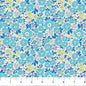 Blue Meadow Pocket Posies Cotton 44"/45" Fabric Per Yard