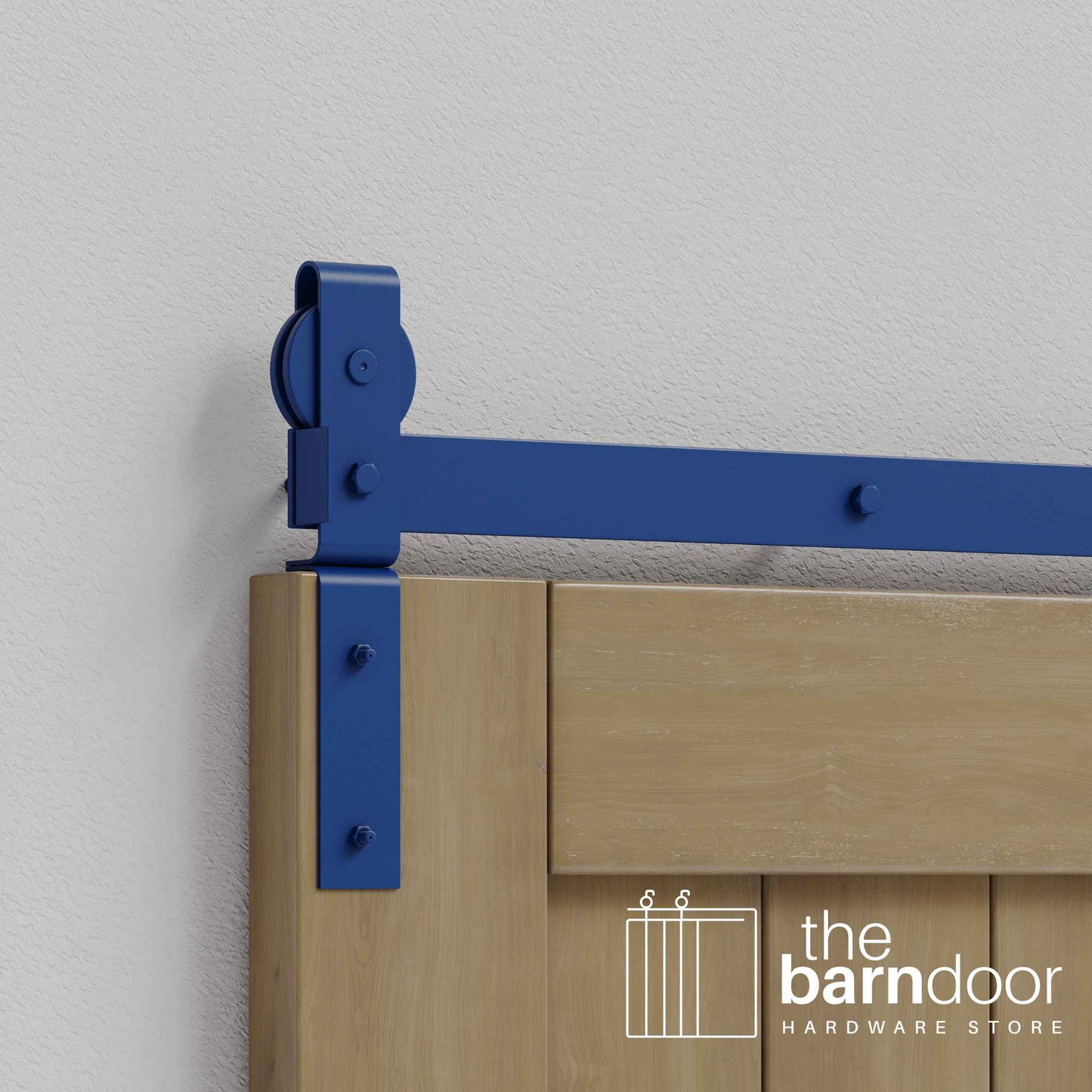 J-Strap Heavy Duty Bifold Barn Door Hardware Kit | 2 Door Kit