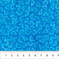 Blue Scattered Triangle Celebration Cotton 44/45 Fabric Per Yard
